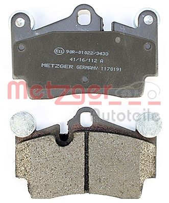 METZGER 1170191 Bremsbelagsatz, Scheibenbremse